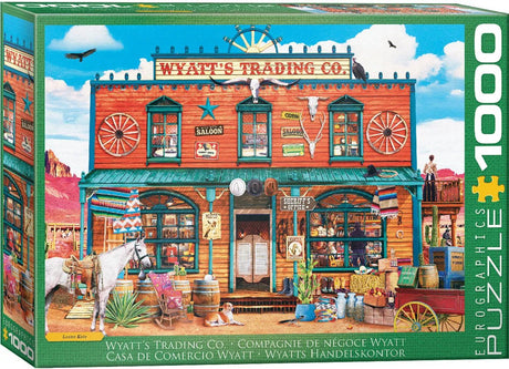 Wyatt’s Trading Co. 1000 Piece Jigsaw Puzzle | Eurographics - Jigsaw Puzzles - The Puzzle Center