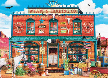 Wyatt’s Trading Co. 1000 Piece Jigsaw Puzzle | Eurographics - Jigsaw Puzzles - The Puzzle Center