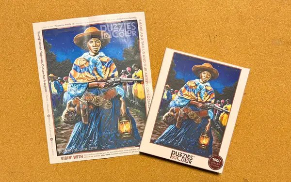 Young Harriet Tubman, Outlaw For Freedom | Puzzles of Color - Jigsaw Puzzles - The Puzzle Center