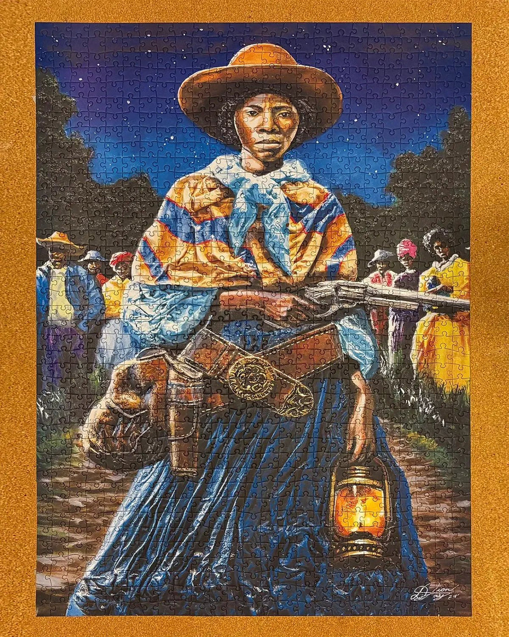 Young Harriet Tubman, Outlaw For Freedom | Puzzles of Color - Jigsaw Puzzles - The Puzzle Center