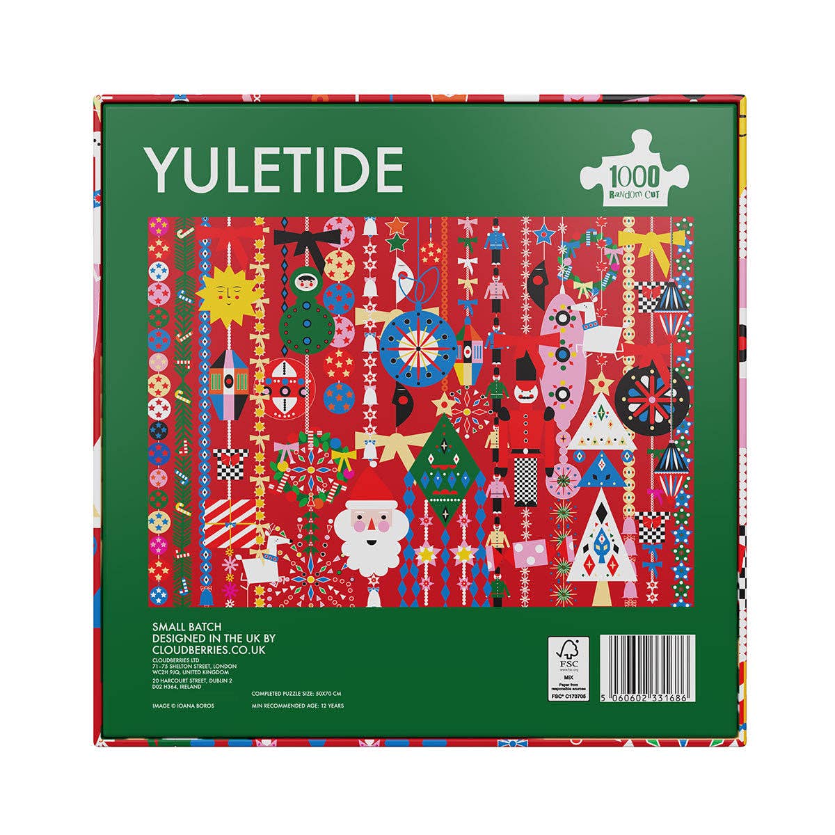 Yuletide 1000 Piece Jigsaw Puzzle | Cloudberries - Jigsaw Puzzle - The Puzzle Center