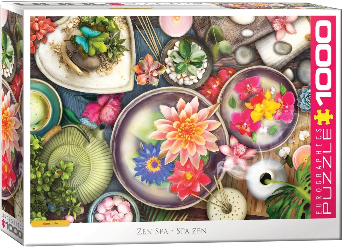 Zen Spa 1000 Piece Jigsaw Puzzle | Eurographics - Jigsaw Puzzles - The Puzzle Center