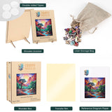 Zion Zen 300 Piece Wooden Jigsaw Puzzle | Trippy Puzzle Co - Jigsaw Puzzles - The Puzzle Center