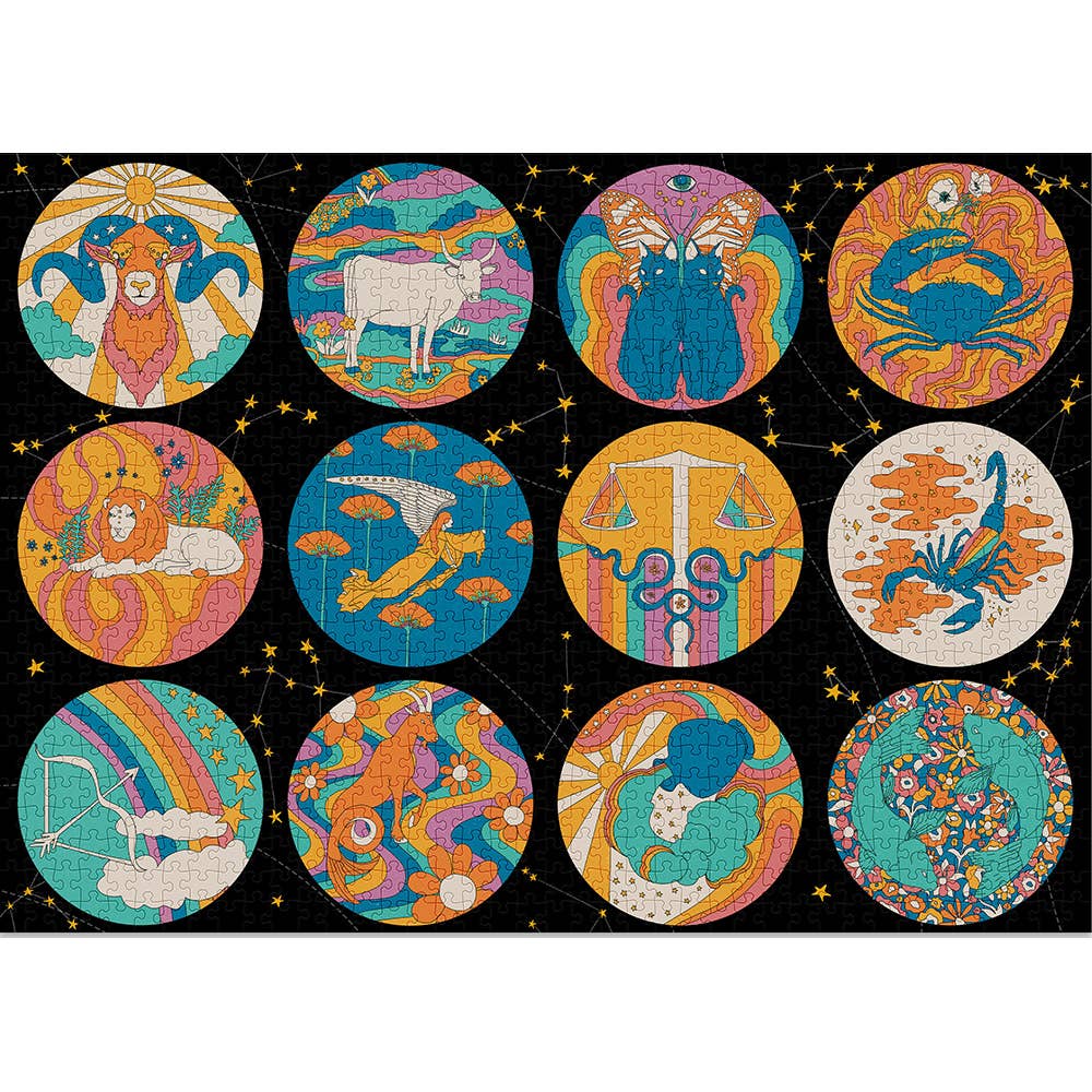 Zodiac 1000 Pieces Jigsaw Puzzle | Cloudberries - Jigsaw Puzzles - The Puzzle Center